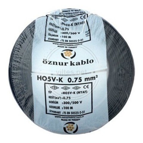 H05V-K (NYAF) 300/500 V ( 1mm )
