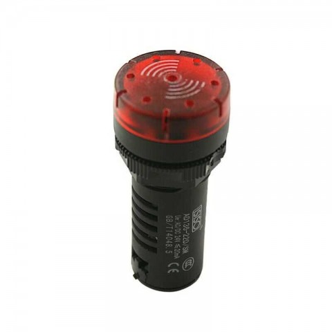 BUZZER ( KIRMIZI - 24 AC / DC )